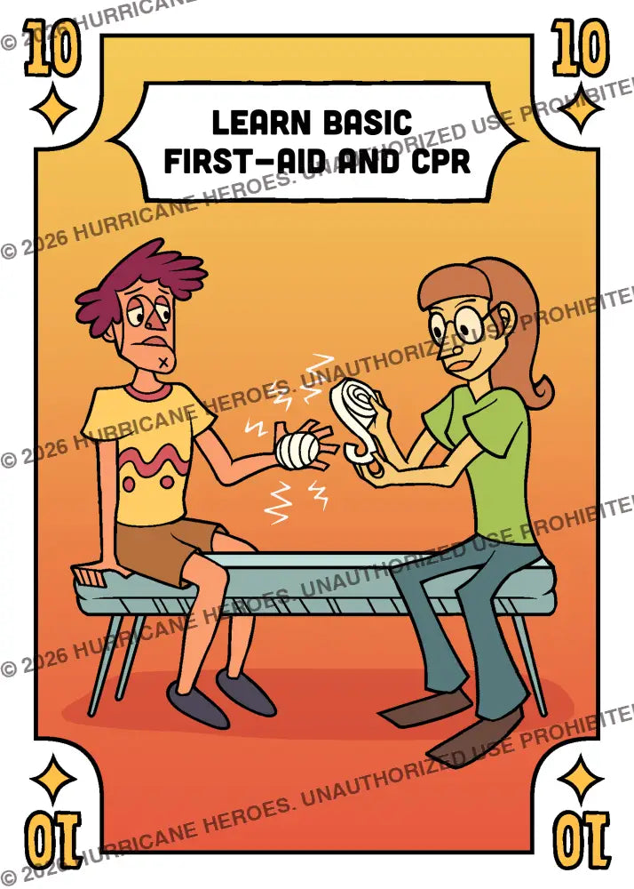 Hurricane Heroes: Hurricane Preparedness Playing Cards Hurricane Preparedness Playing Cards